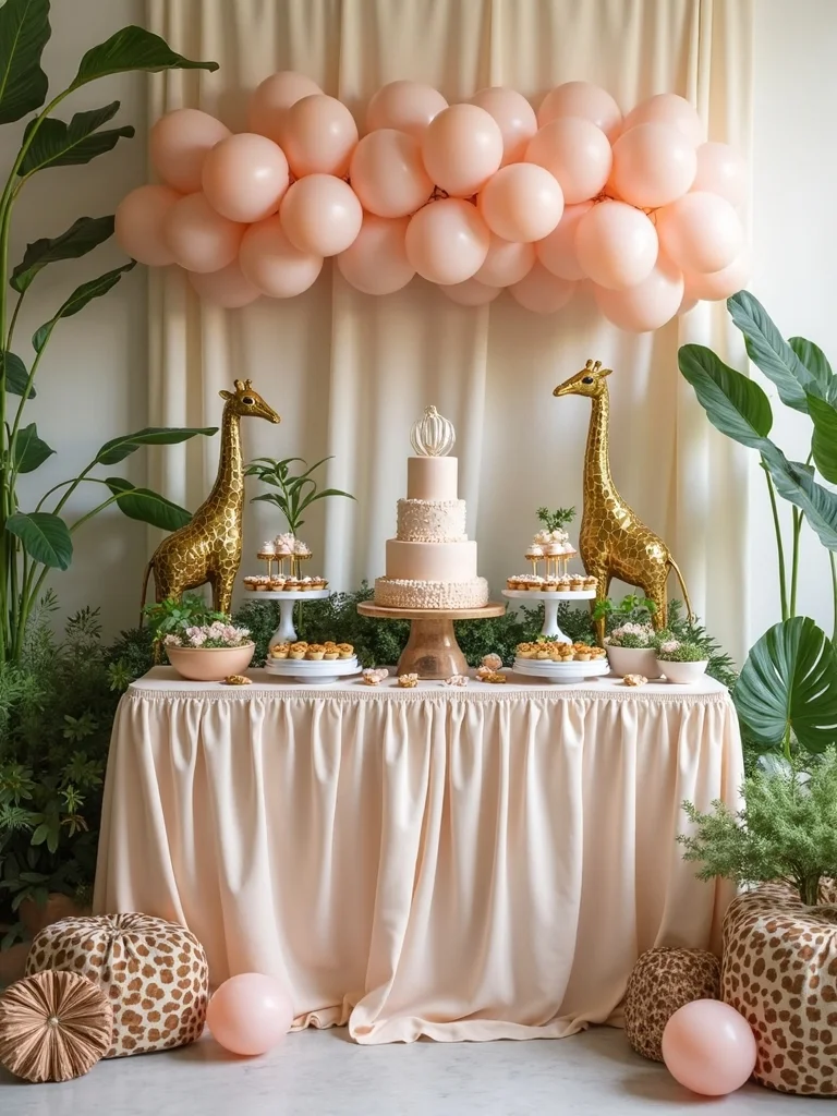 safari themed baby shower fun