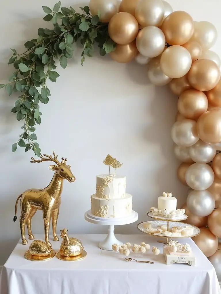 safari themed table settings