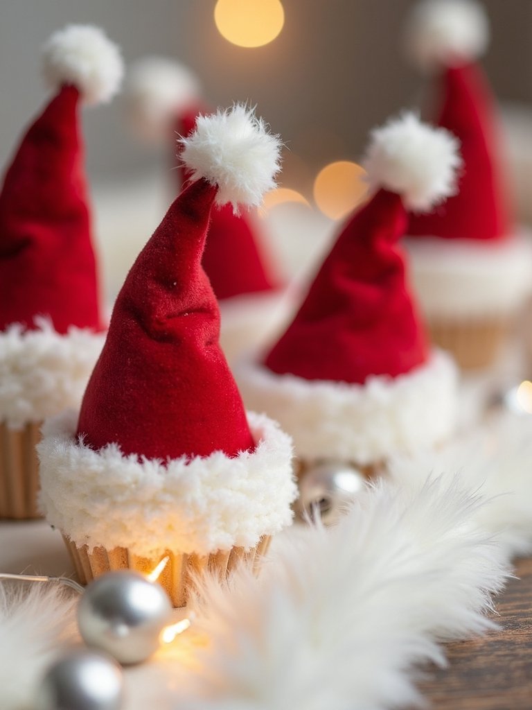 santa hat party favors
