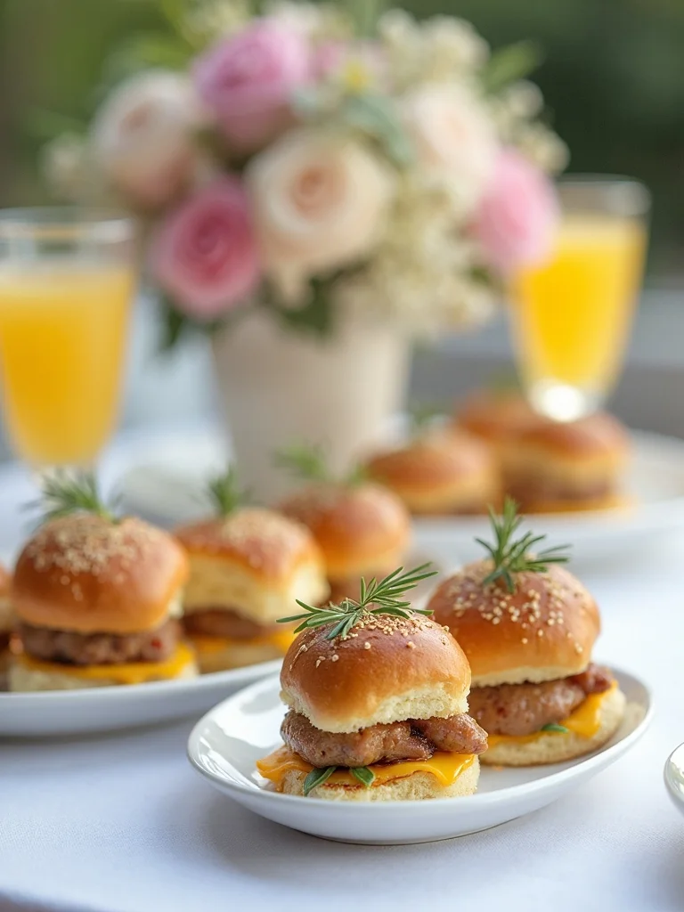 savory breakfast slider options