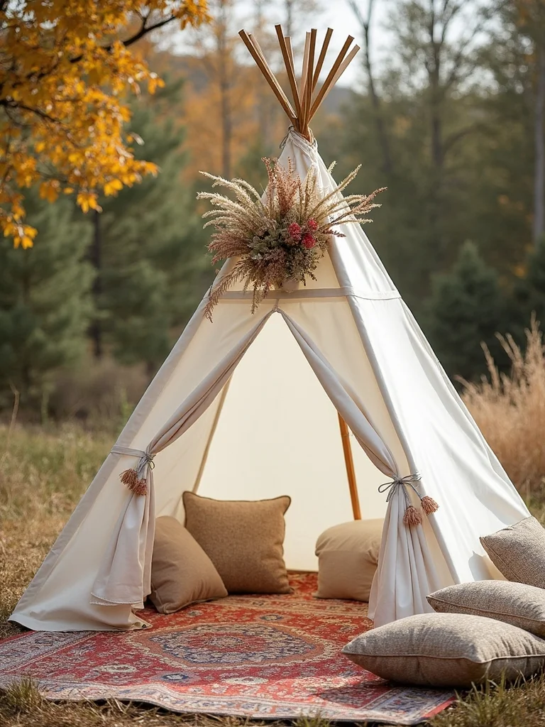 seasonal boho baby shower