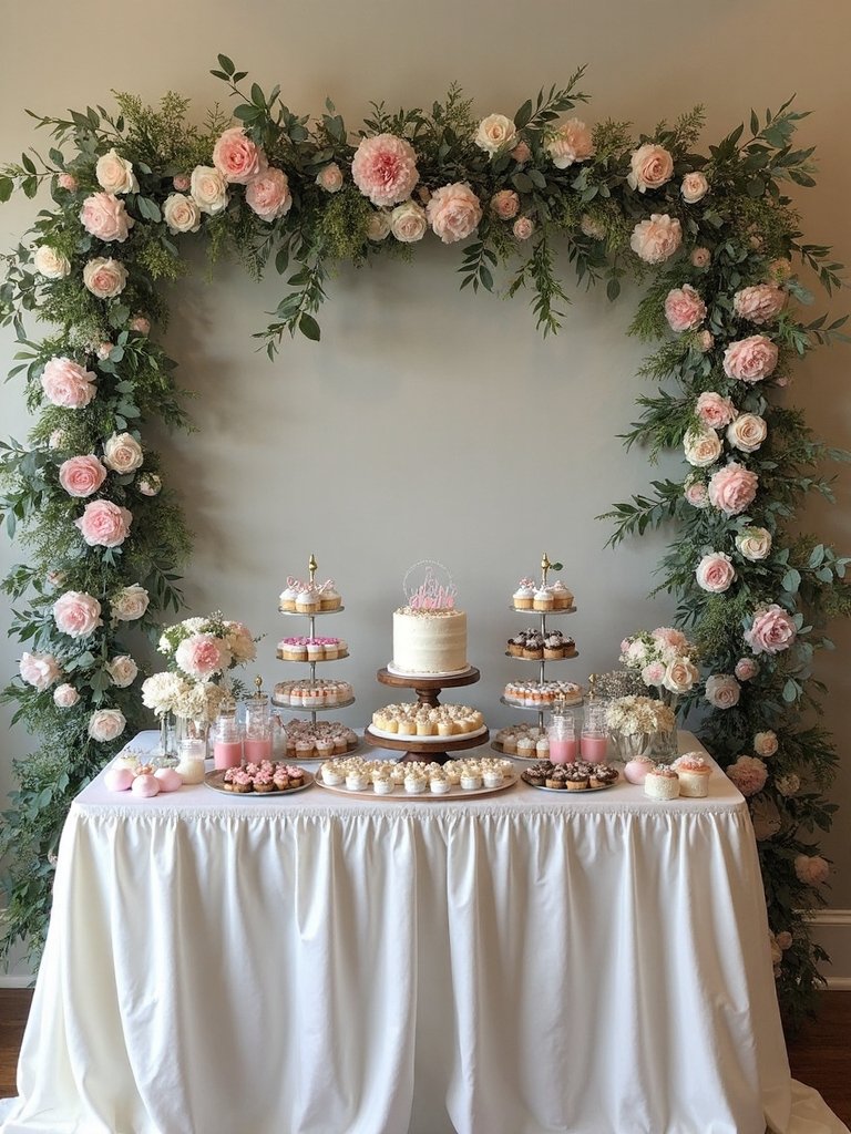 seasonal floral arch design impact