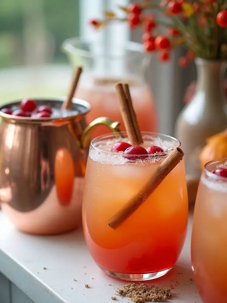 seasonal mocktails for celebrations