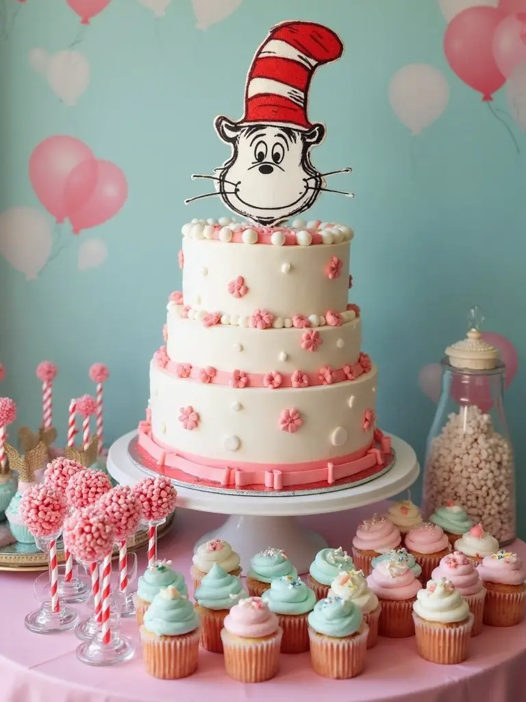 seussian themed party treats