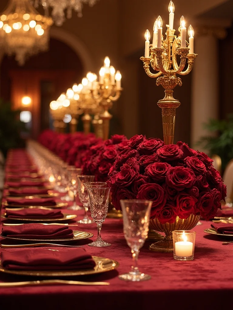 sophisticated dramatic luxurious captivating floral centerpieces