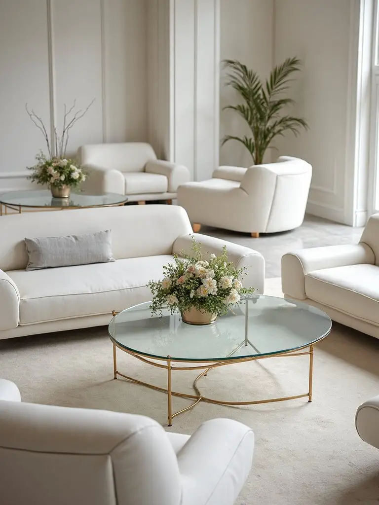 sophisticated minimalist geometric uncluttered