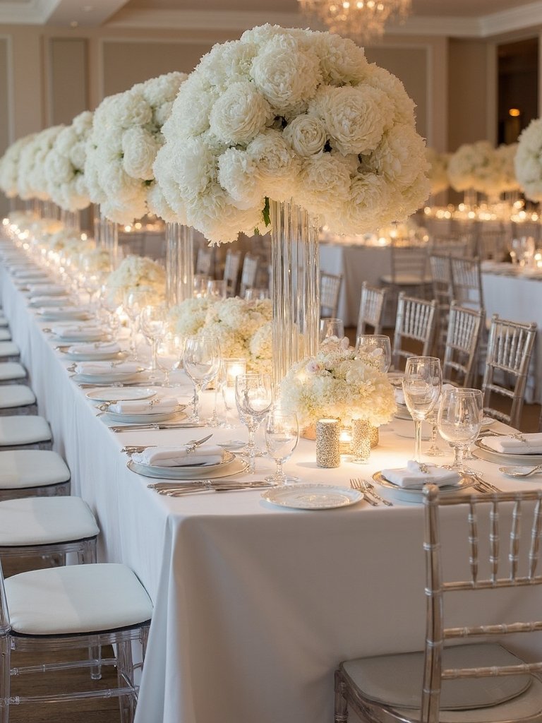 sophisticated minimalist versatile wedding seating
