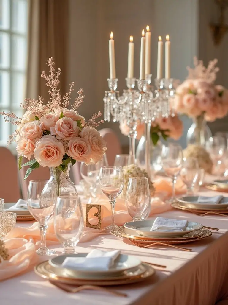 sophisticated romantic versatile table number displays
