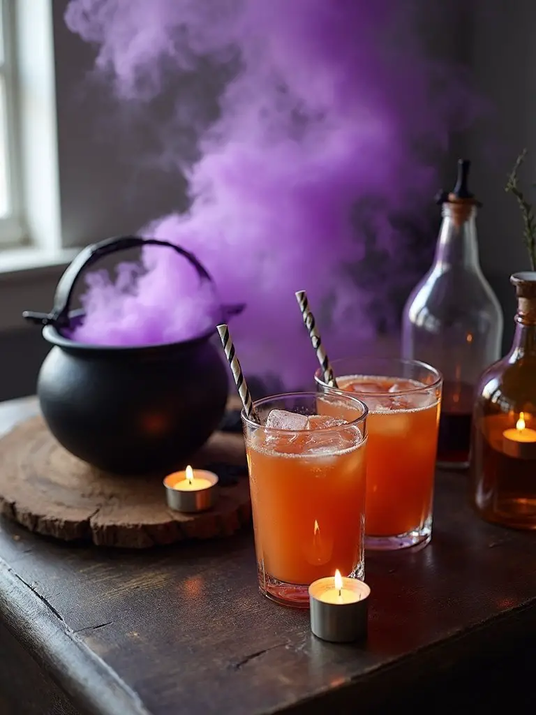 spooky drink station ideas