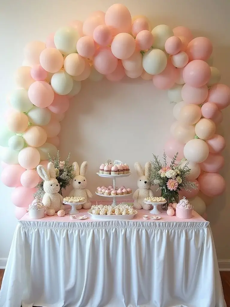 spring themed baby shower celebration