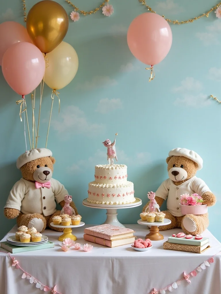 storybook themed baby shower decorations