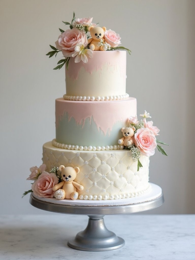 stunning baby shower cakes