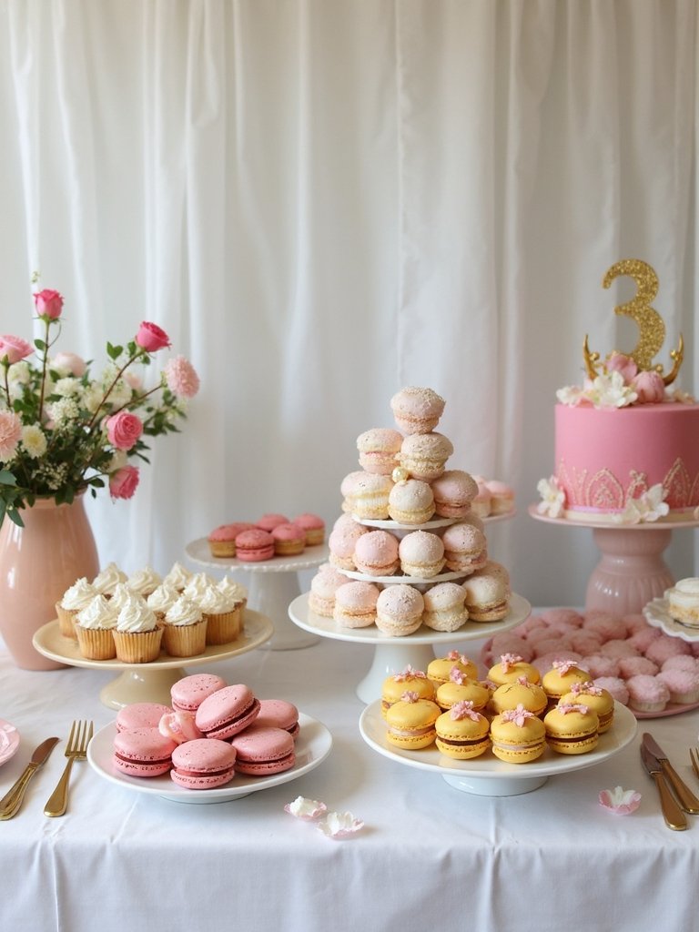 stunning dessert table setup
