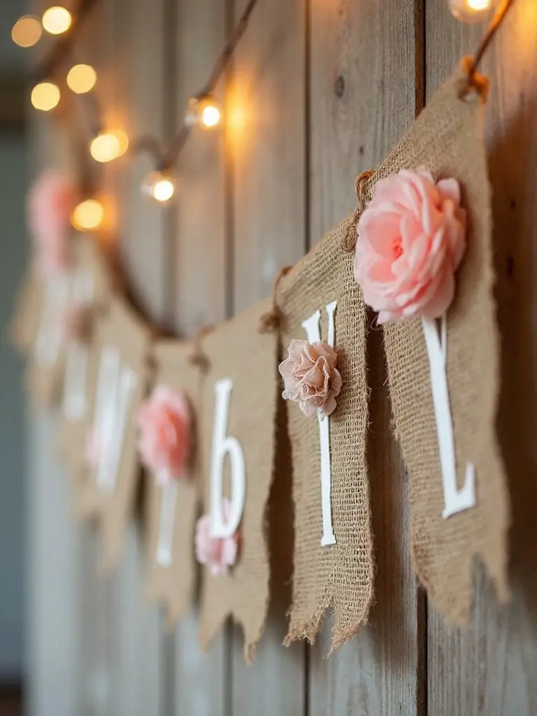sustainable baby shower banners