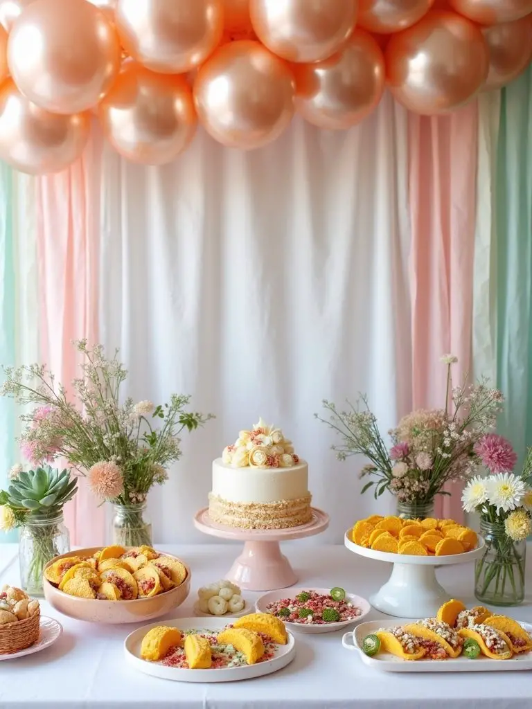 taco themed baby shower ideas