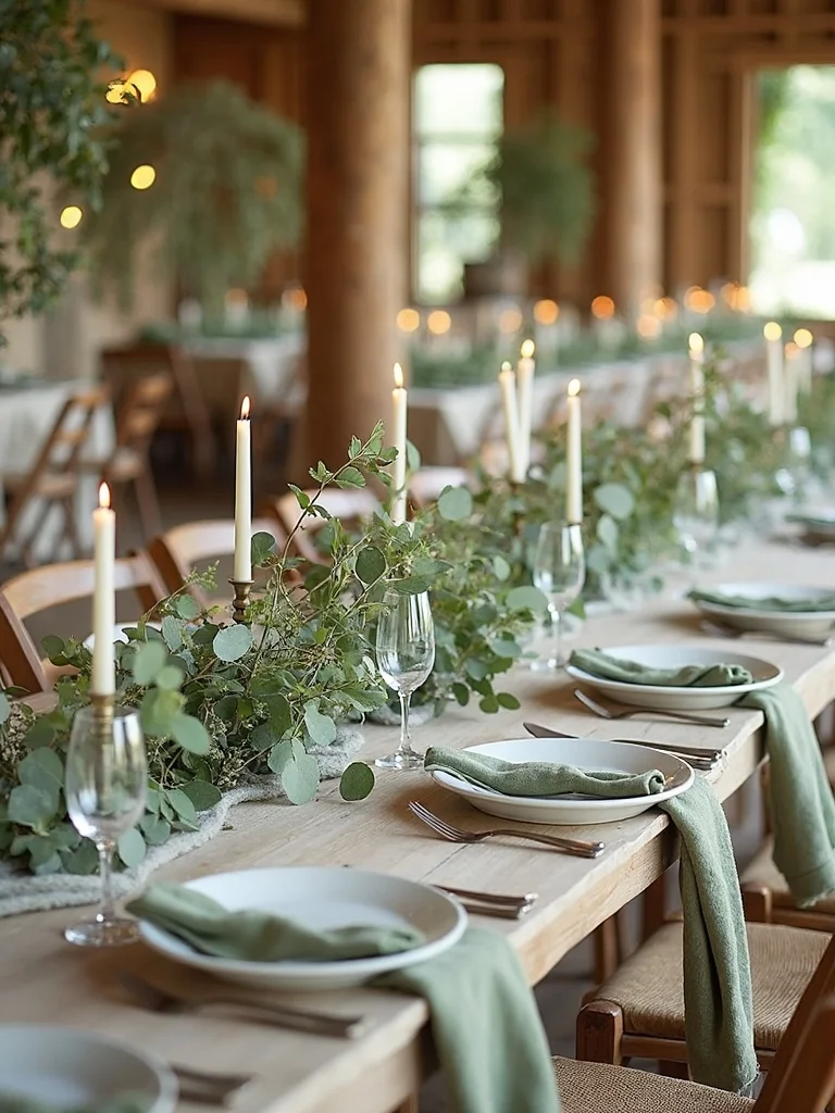 tactile rustic celebration decor