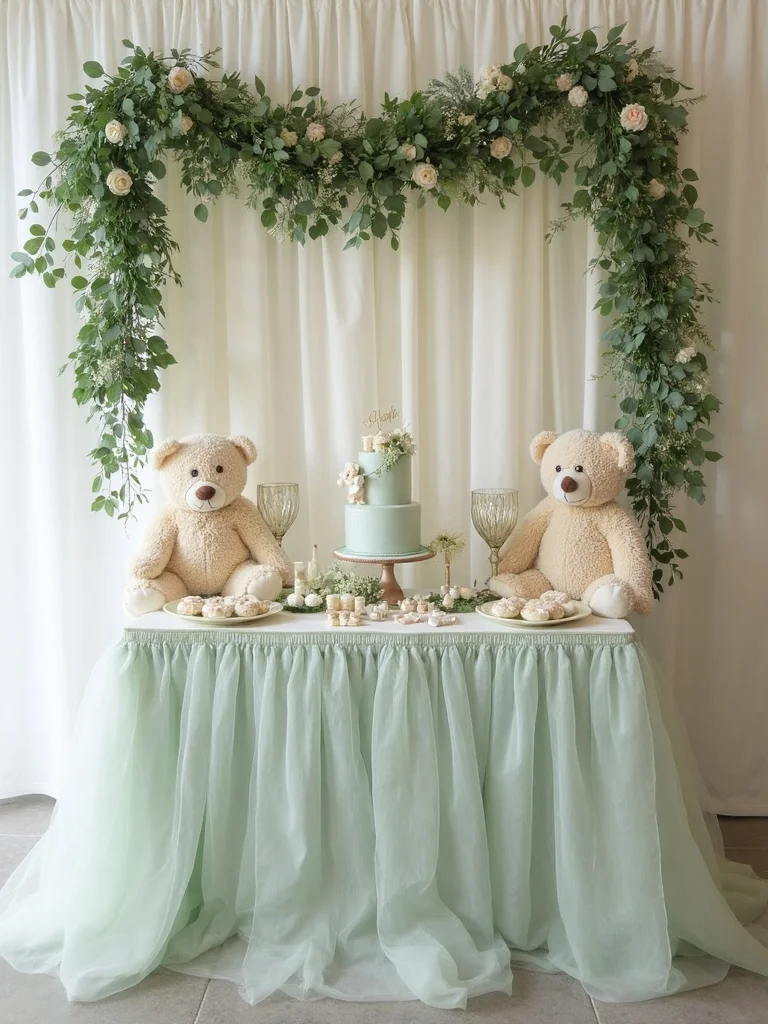 teddy bear themed baby shower