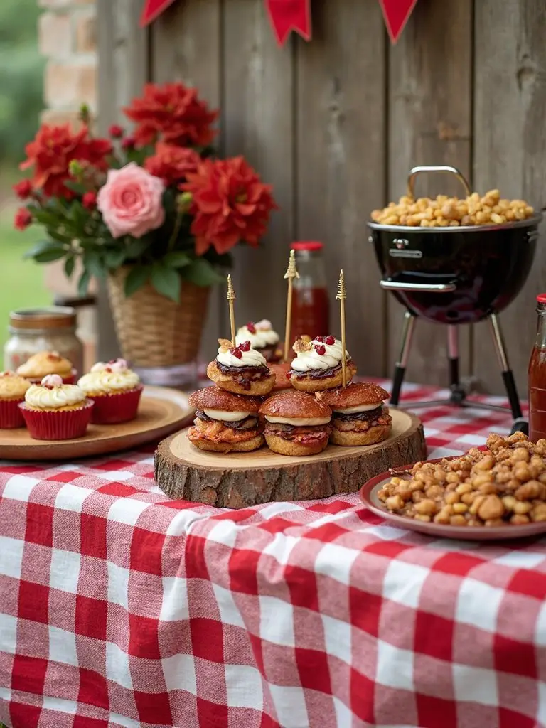 themed dessert table display