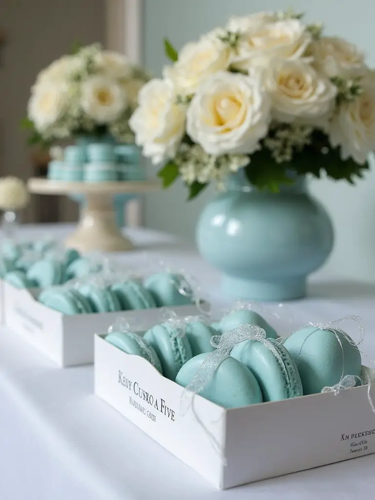 thoughtful favor display ideas