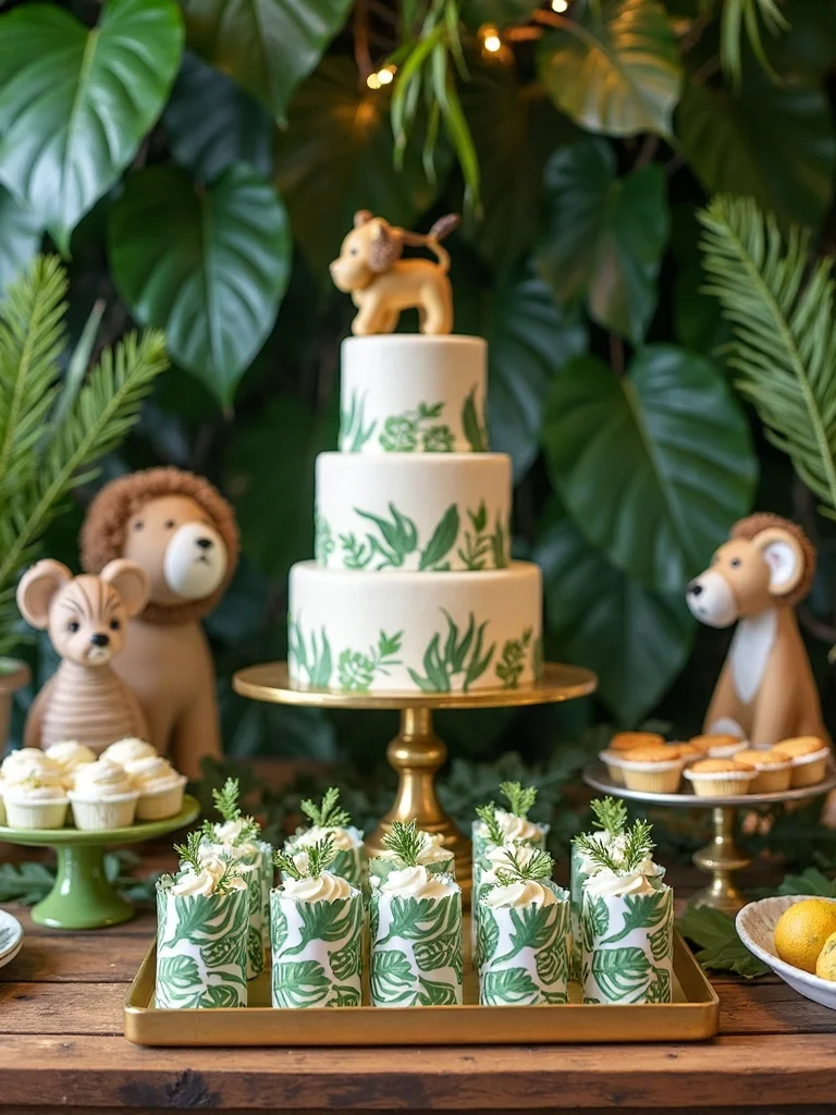 thoughtful jungle themed favors