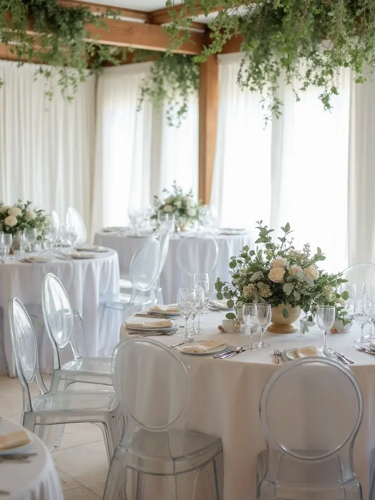 thoughtful minimalist seating arrangements