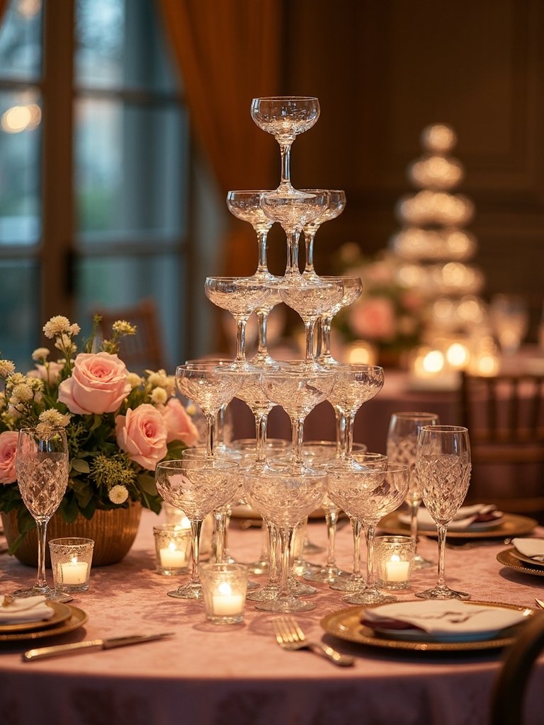 timeless elegant nostalgic champagne celebration