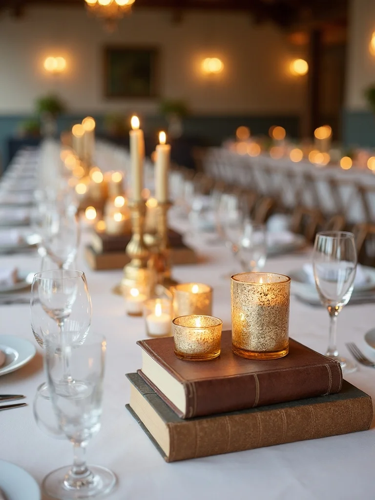 timeless sophisticated romantic neutral centerpiece