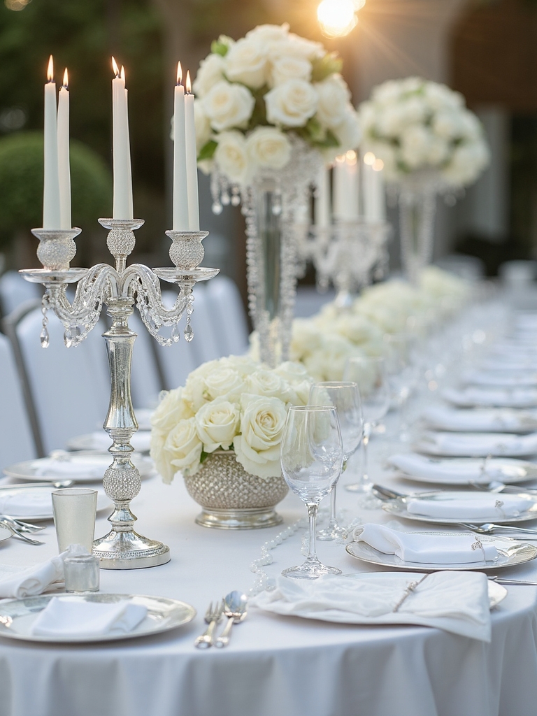 timeless white wedding decor ideas