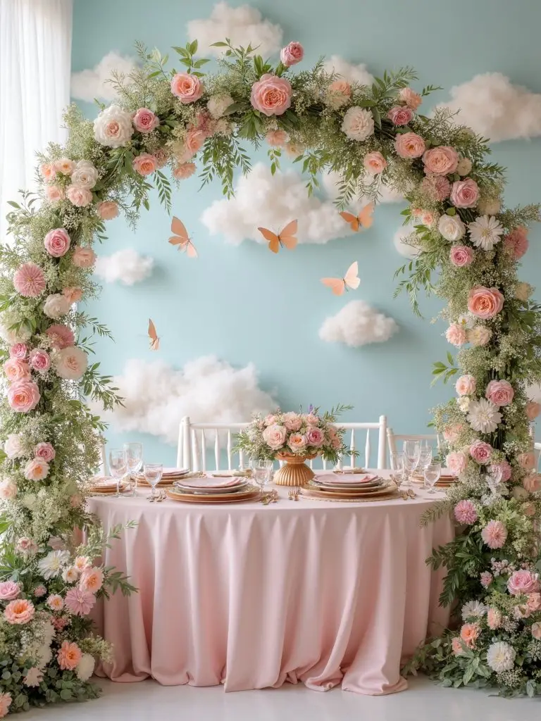 tranquil spring baby shower
