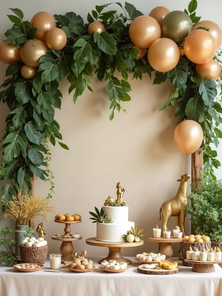 tropical jungle baby shower