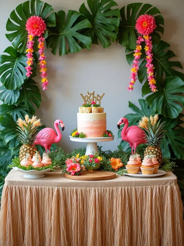 tropical luau party essentials