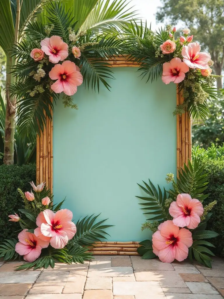 tropical paradise welcome signs