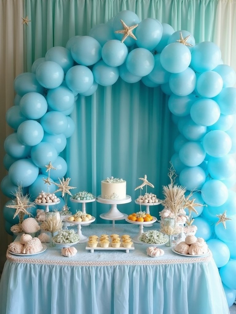 underwater themed photo backdrop