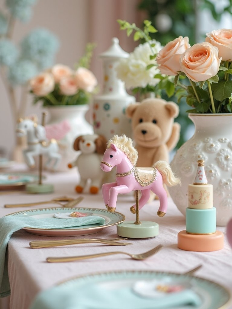vintage baby animal theme
