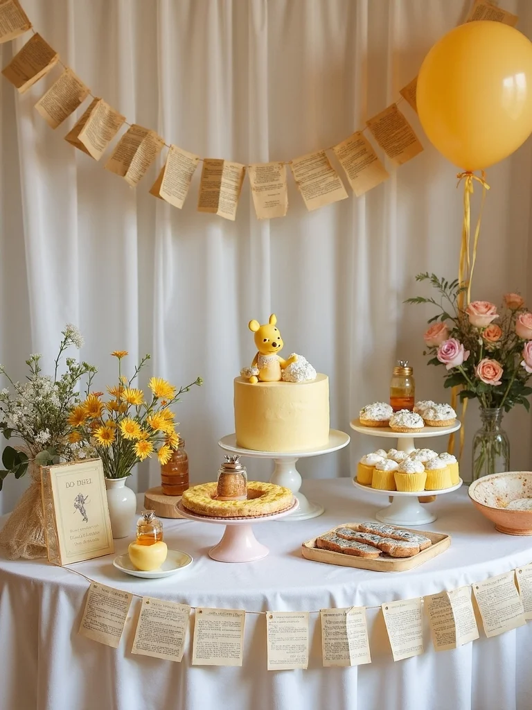 vintage book page garlands