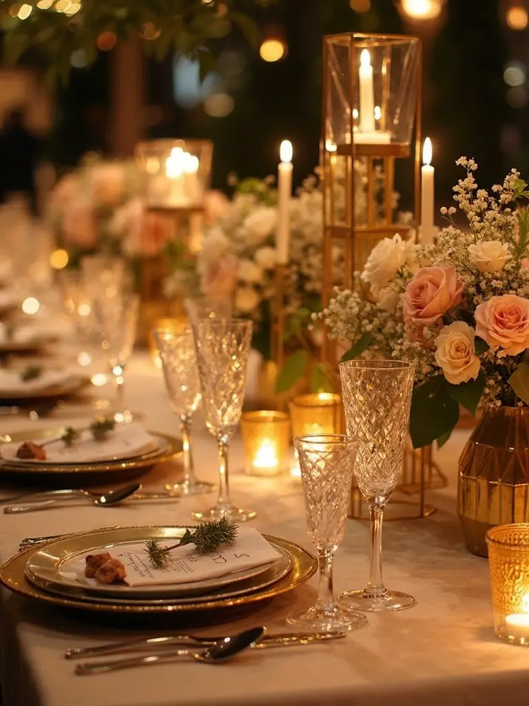 vintage glamour art deco inspired