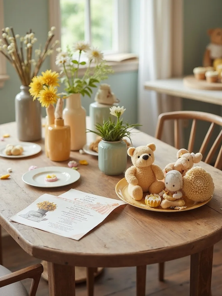 vintage pooh memory station