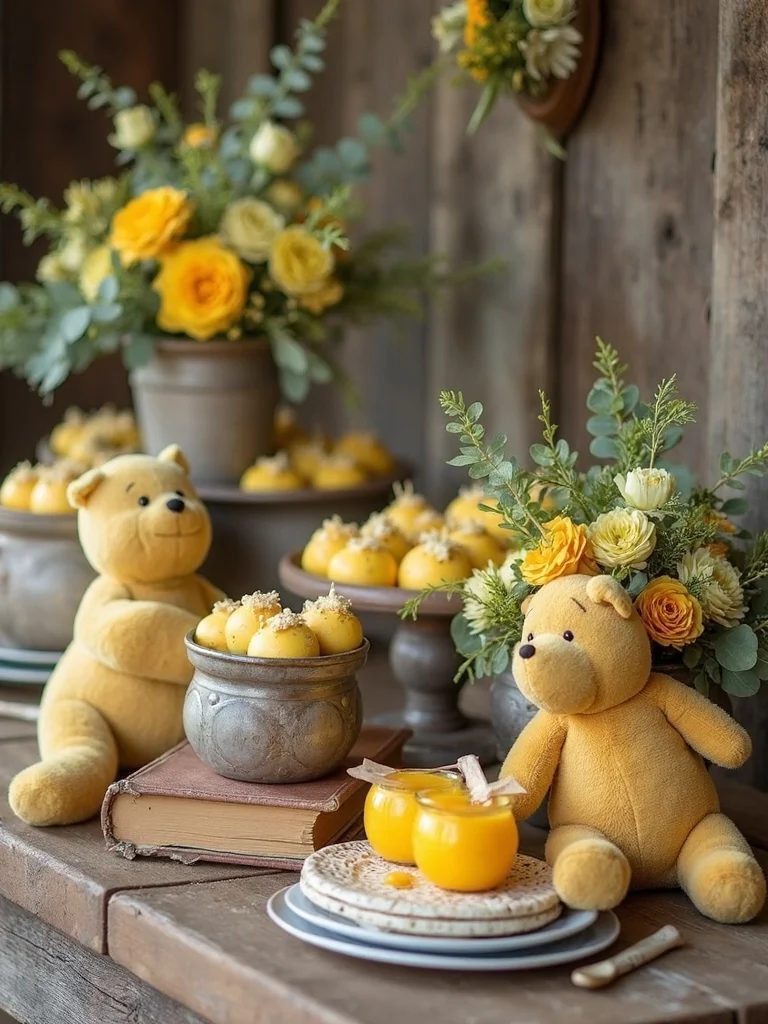 vintage pooh quote displays