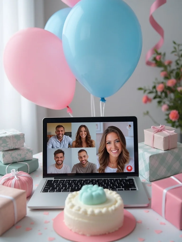 virtual baby shower planning