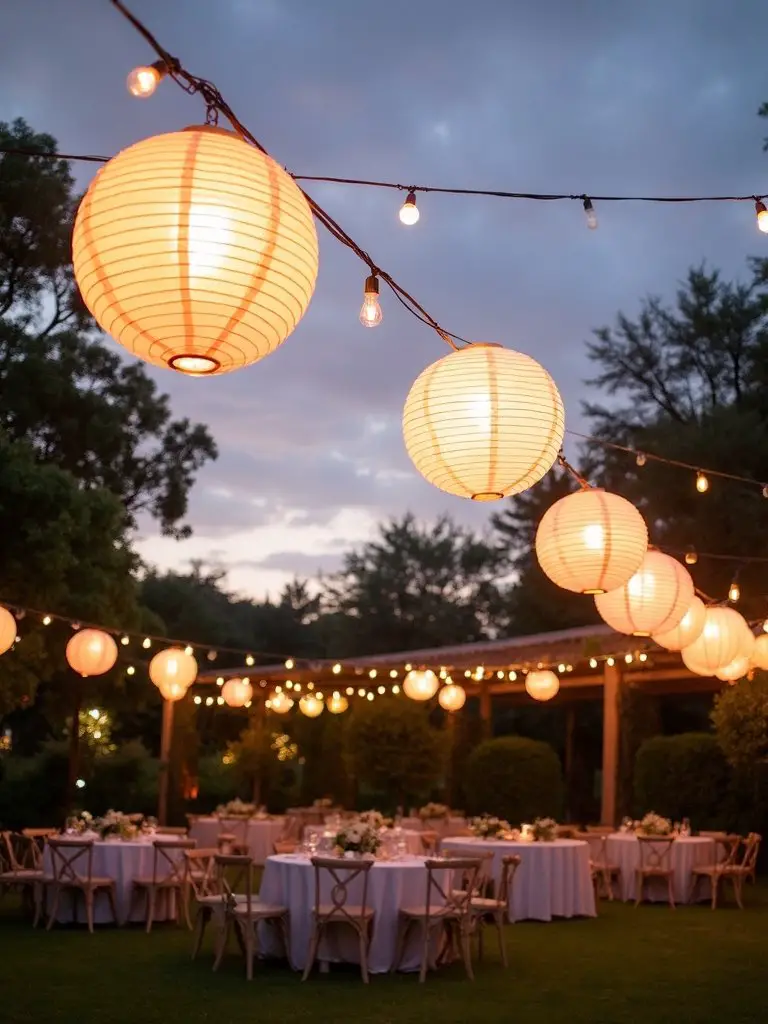weather resistant outdoor lantern displays
