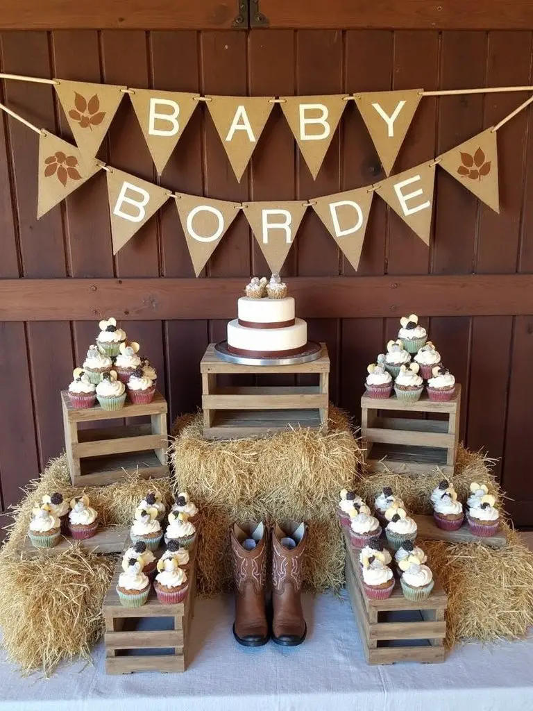 western themed dessert table