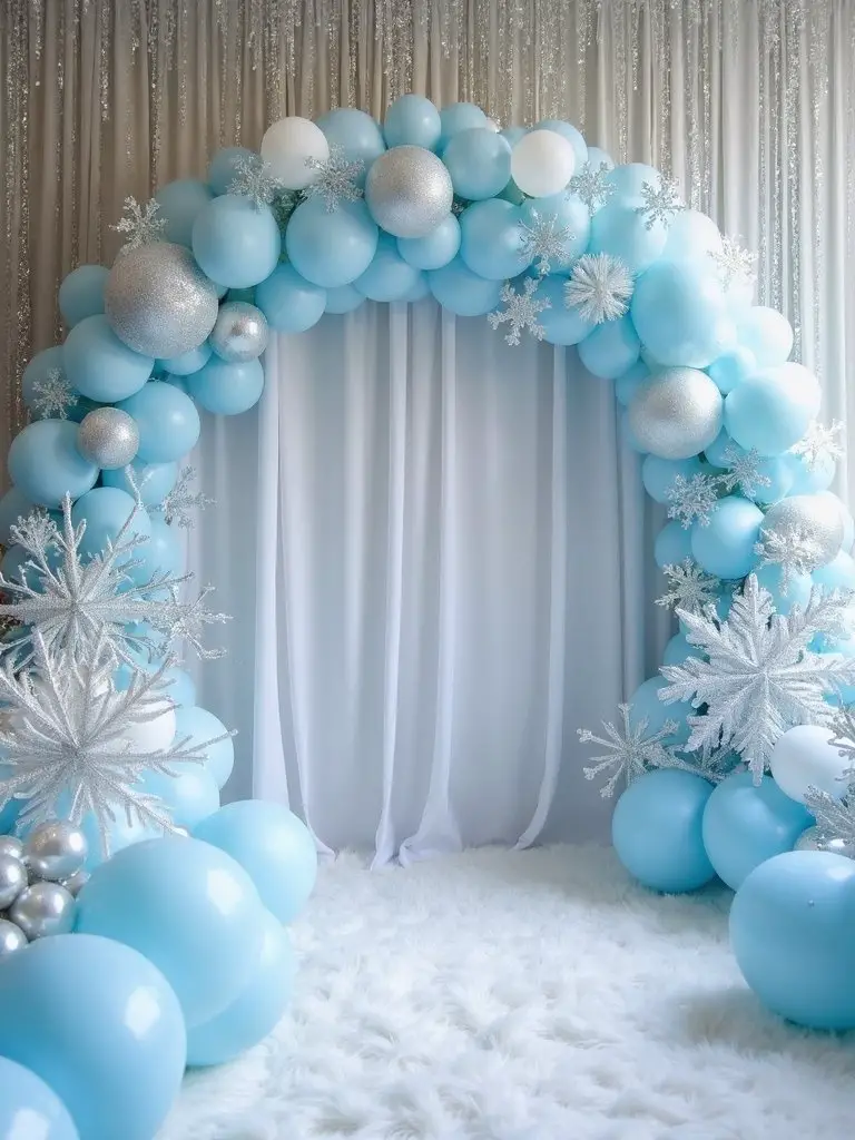 winter baby shower fun
