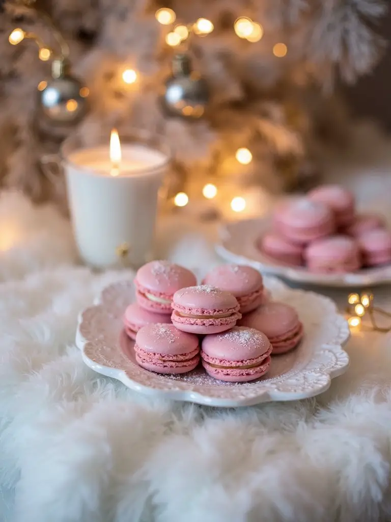 winter themed gift display