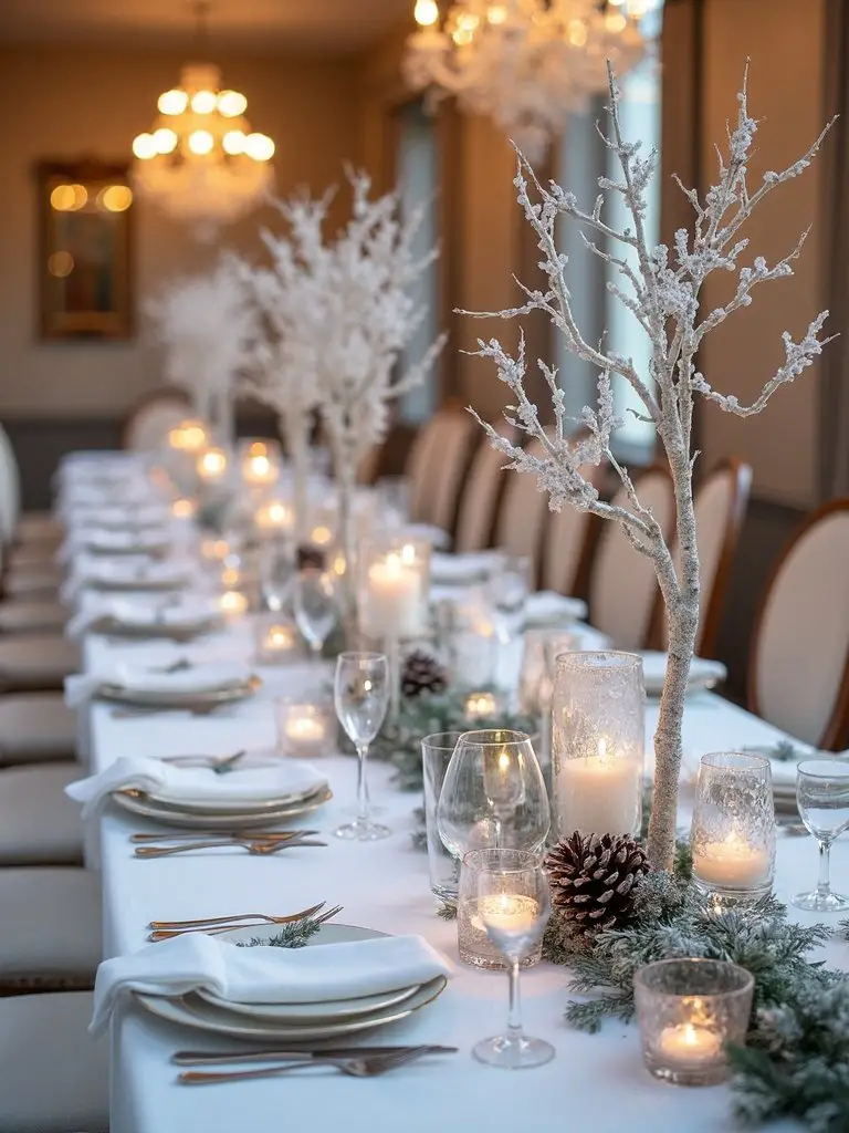 winter wonderland centerpieces