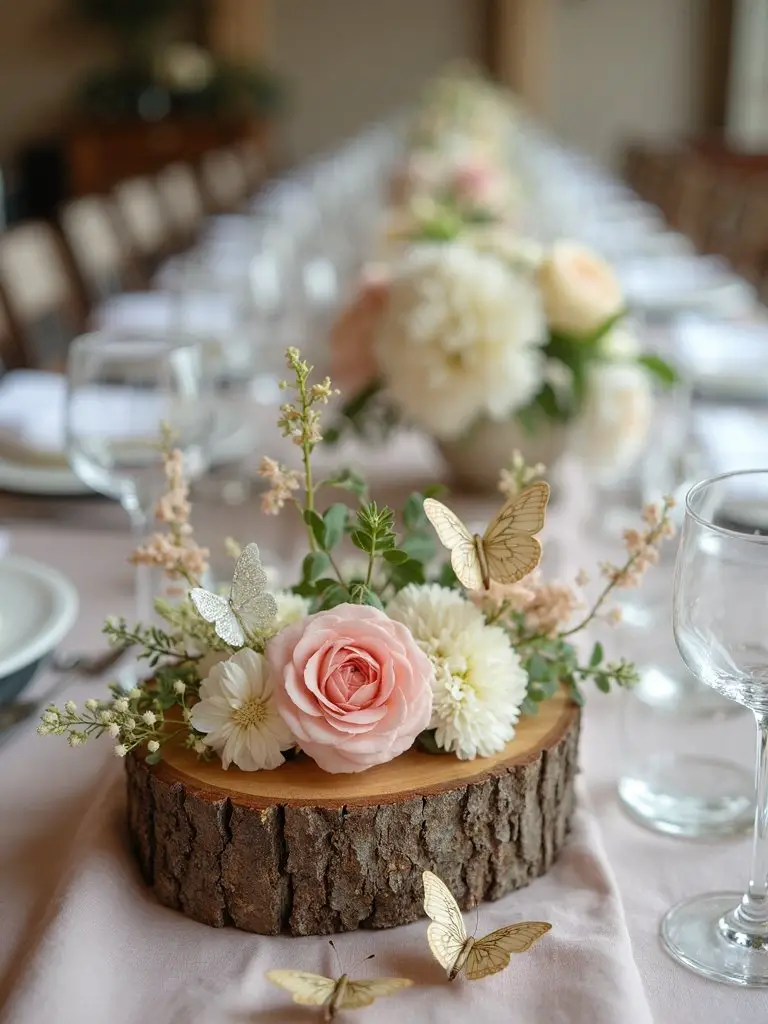 woodland baby shower decor