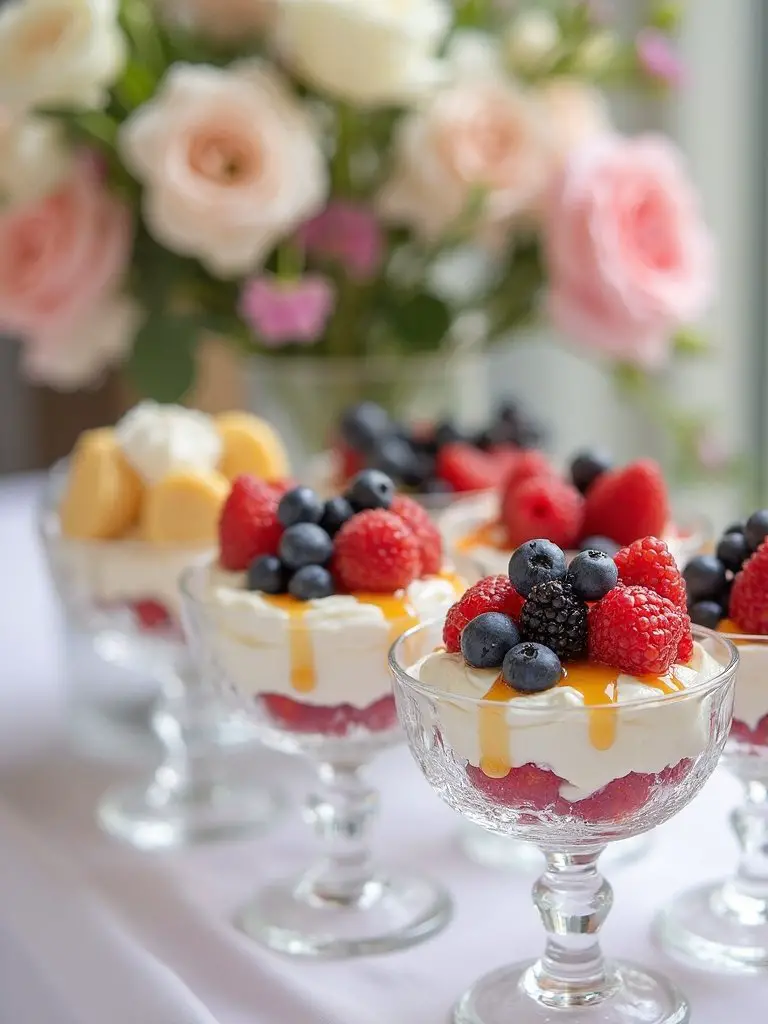 yogurt parfaits customization station