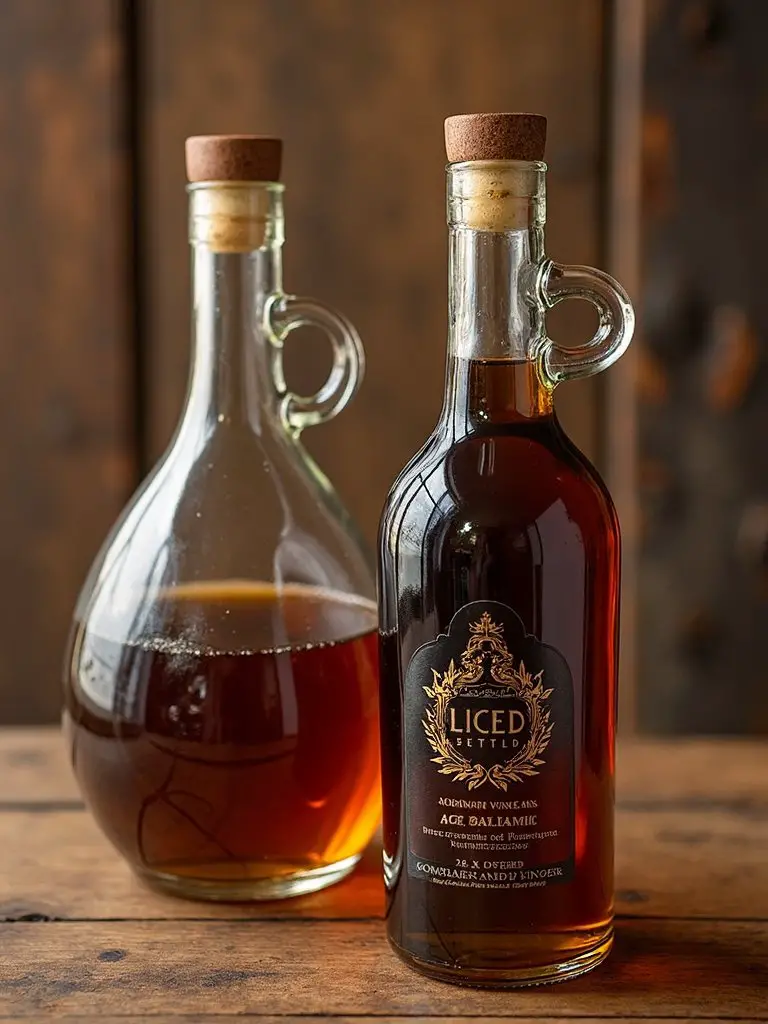 aged artisanal balsamic vinegar from modena