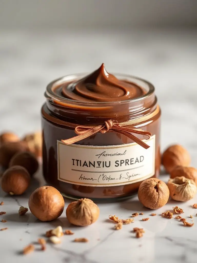 artisanal italian hazelnut spread indulgence