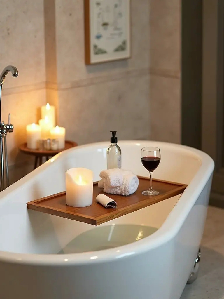 bamboo bath luxury relaxation experience