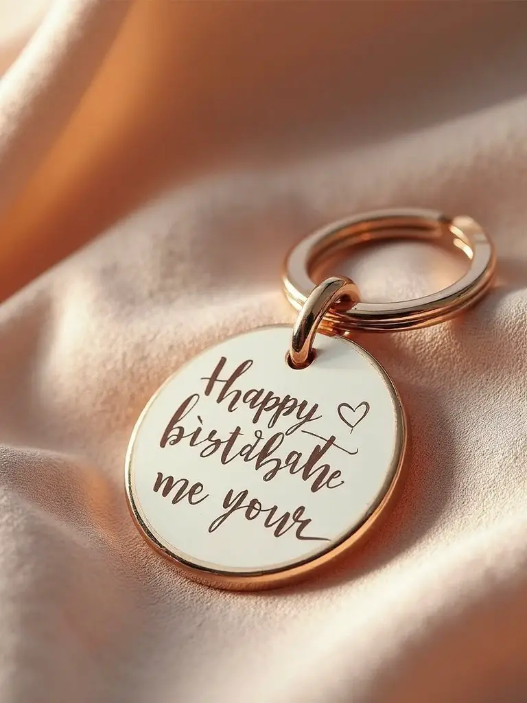 cherished handwritten memories keychain